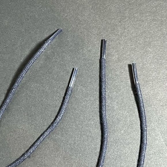 Womens ZARA Blucher Charol Navy Blue Patent Leather Lace Up Oxfords / Size 8 - Picture 9 of 9